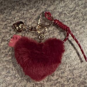 Red Heart Keychain/Bag Accessory